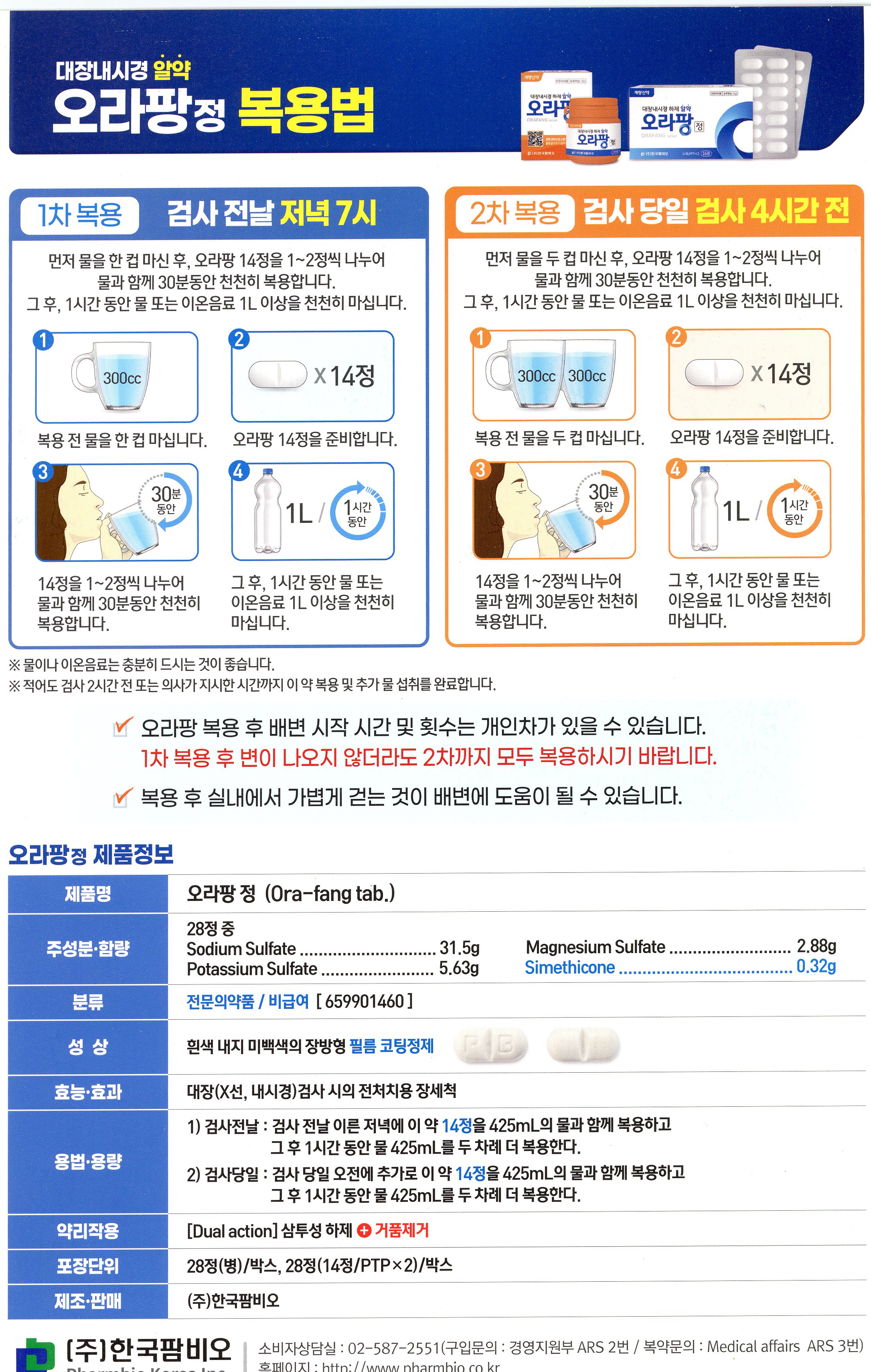 오라팡 복용법